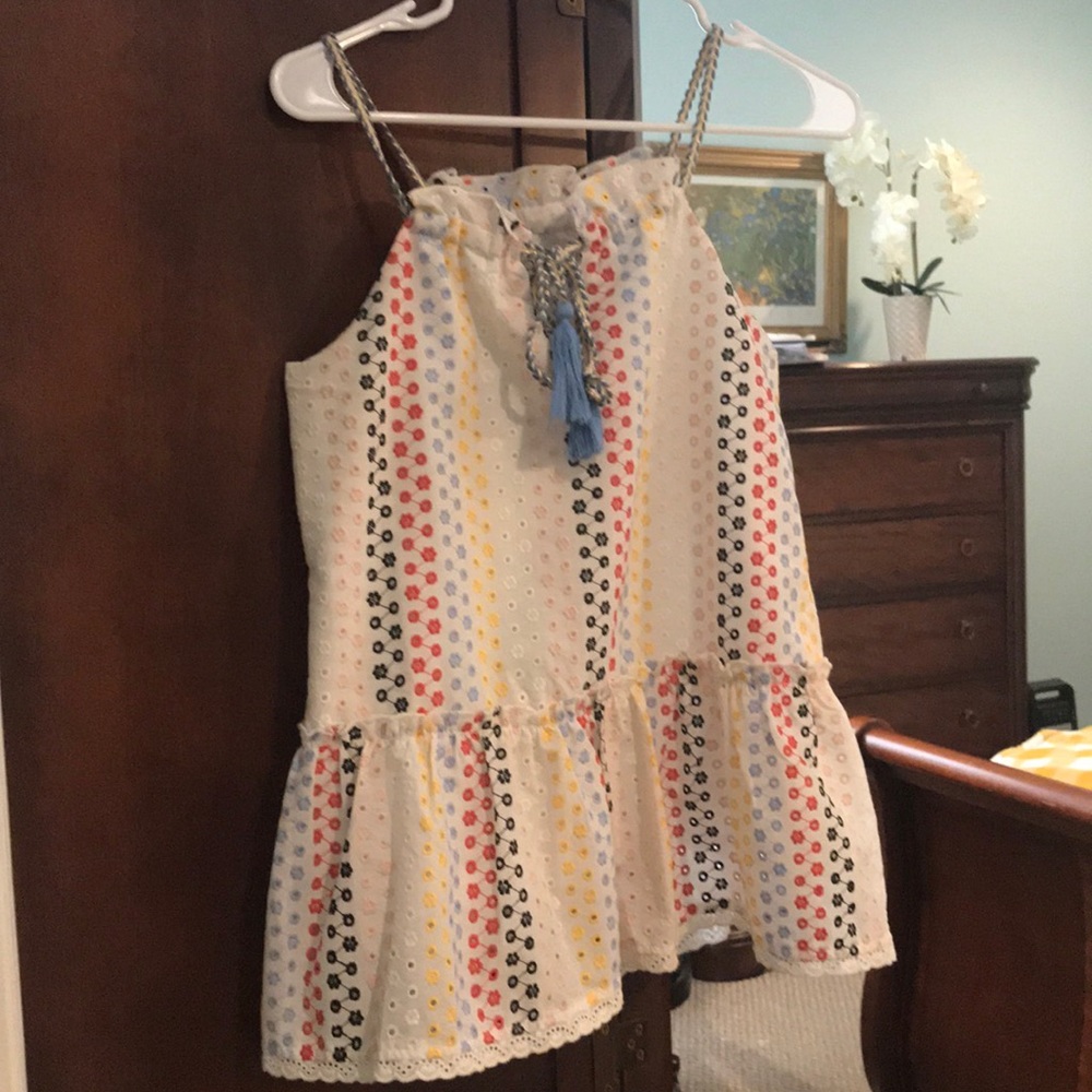 Joy joy tank top XS Multi color eyelet